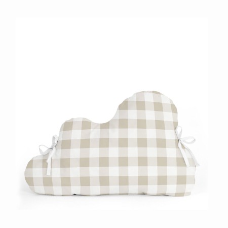 Cot protector HappyFriday Basic Kids Vichy Beige 60 x 40 cm | Tienda24 Tienda24.eu