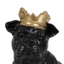 Decorative Figure Black Golden Dog 15,5 x 18,4 x 25,5 cm | Tienda24 - Global Online Shop Tienda24.eu