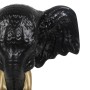 Decorative Figure Black Golden Elephant 20,5 x 14,3 x 35,5 cm | Tienda24 - Global Online Shop Tienda24.eu