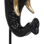 Decorative Figure Black Golden Elephant 20,5 x 14,3 x 35,5 cm | Tienda24 - Global Online Shop Tienda24.eu