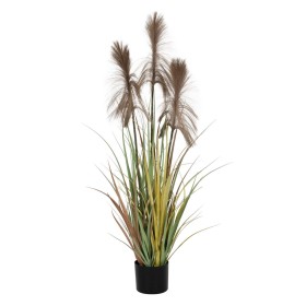 Plante décorative PVC Ciment Tissu 120 cm 14 x 14 x 12,5 cm de BigBuy Home, Plantes artificielles - Réf : S8805468, Prix : 44...