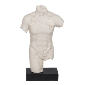 Figura Decorativa Preto Creme 26,5 x 14 x 45 cm de BigBuy Home, Adornos - Ref: S8805476, Preço: 49,31 €, Desconto: %