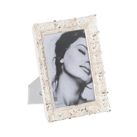 Photo frame White Polyresin 14 x 2 x 19 cm by BigBuy Home, Table and wall frames - Ref: S8805491, Price: 10,60 €, Discount: %