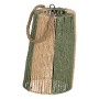 Farol Portavelas Farol Verde Beige Metal Papel Cristal 19 x 19 x 30 cm | Tienda24 - Global Online Shop Tienda24.eu