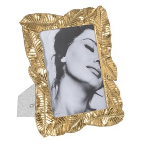 Photo frame Golden Polyresin Sheets 23 x 2,5 x 27,5 cm by BigBuy Home, Table and wall frames - Ref: S8805540, Price: 16,67 €,...