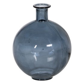 Vase Blue recycled glass 20 x 20 x 25 cm by BigBuy Home, Vases - Ref: S8805560, Price: 19,87 €, Discount: %