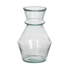 Vase verre recyclé 9,5 x 9,5 x 17 cm | Tienda24 - Global Online Shop Tienda24.eu