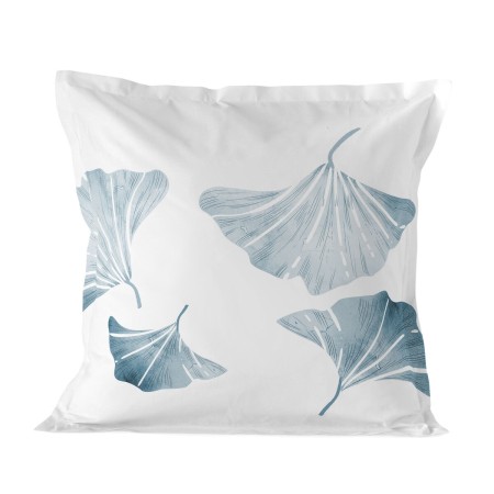 Funda de almohada HappyFriday Blanc Ginkgo Multicolor 60 x 60 cm | Tienda24 Tienda24.eu