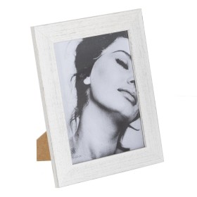 Photo frame White Grey Wood Crystal 20 x 1 x 25 cm by BigBuy Home, Table and wall frames - Ref: S8805616, Price: 12,51 €, Dis...