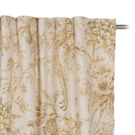 Curtain White Mustard Bird 140 x 270 cm by BigBuy Home, Curtains - Ref: S8805625, Price: 43,92 €, Discount: %