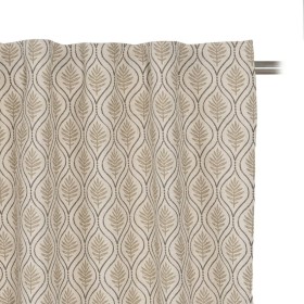 Curtain Beige Printed 140 x 270 cm by BigBuy Home, Curtains - Ref: S8805630, Price: 55,81 €, Discount: %