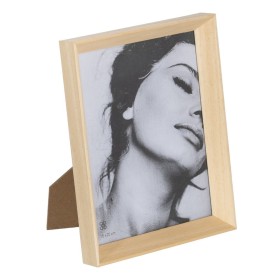 Cadre photo Beige Bois Verre 17 x 2,5 x 22 cm de BigBuy Home, Cadres muraux et de table - Réf : S8805633, Prix : 11,66 €, Rem...