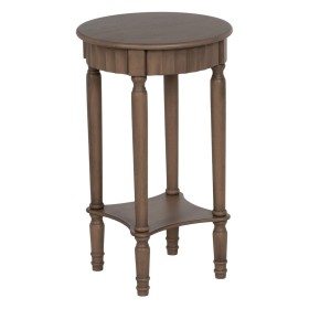 Petite Table d'Appoint Marron Bois de pin Bois MDF 40 x 40 x 66 cm de BigBuy Home, Tables - Réf : S8805649, Prix : 85,52 €, R...