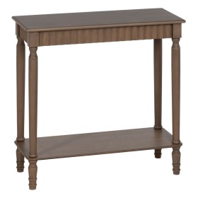 Consola Castanho madeira de pinho Madeira MDF 71 x 30 x 71 cm de BigBuy Home, Jogos de móveis - Ref: S8805651, Preço: 98,82 €...