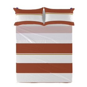 Juego de Sábanas Alexandra House Living QUTUN Blanco Cama de 180 4 Piezas | Tienda24 Tienda24.eu