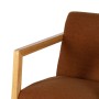 Rocking Chair Brown Beige Rubber wood Fabric 60 x 83 x 72 cm | Tienda24 - Global Online Shop Tienda24.eu