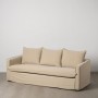 Divano a 3 Piazze Beige 220 x 95 x 90 cm | Tienda24 - Global Online Shop Tienda24.eu