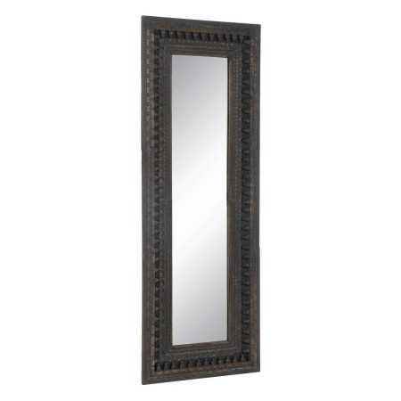 Dressing Mirror Dark brown Crystal Mango wood MDF Wood Vertical 67,3 x 5,1 x 176,5 cm | Tienda24 - Global Online Shop Tienda24.eu