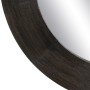 Wall mirror Dark brown Crystal Mango wood MDF Wood Vertical Circular 122 x 3,8 x 122 cm | Tienda24 - Global Online Shop Tienda24.eu