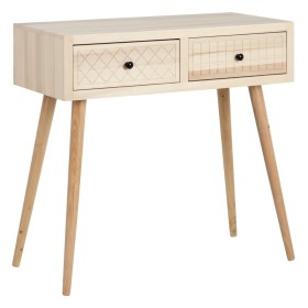 Consola MARIE Natural Madera de álamo 85 x 40 x 80,5 cm de BigBuy Home, Mesas - Ref: S8805803, Precio: 89,75 €, Descuento: %