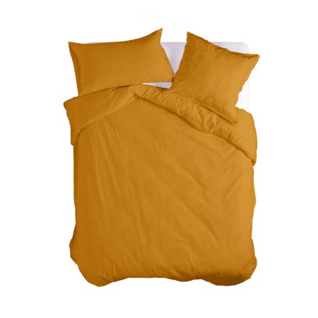 Nordic cover HappyFriday Basic Mustard 240 x 220 cm | Tienda24 Tienda24.eu