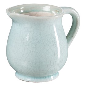 Vase Turquoise Ceramic 17,5 x 13 x 15 cm by BigBuy Home, Vases - Ref: S8805842, Price: 10,15 €, Discount: %