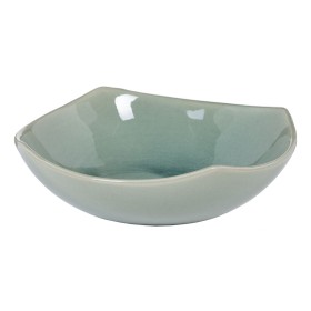 Centre de Table Vert Céramique 22,5 x 22,5 x 7 cm de BigBuy Home, Accessoires de fête - Réf : S8805853, Prix : 13,38 €, Remis...