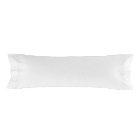 Funda de almohada HappyFriday BASIC Blanco 45 x 125 cm | Tienda24 Tienda24.eu