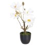 Plante décorative Polyester Polyéthylène Fer 22 x 22 x 38 cm Magnolia | Tienda24 - Global Online Shop Tienda24.eu