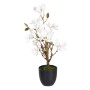 Planta Decorativa Poliéster Polietileno Ferro 30 x 30 x 60 cm Magnolia | Tienda24 - Global Online Shop Tienda24.eu