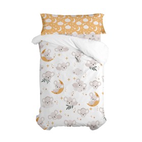 Housse de Couette HappyFriday Blanc Ginkgo Multicouleur 155 x 220 cm | Tienda24 Tienda24.eu