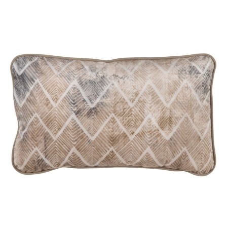 Coussin Beige Géométrique 50 x 30 cm | Tienda24 - Global Online Shop Tienda24.eu