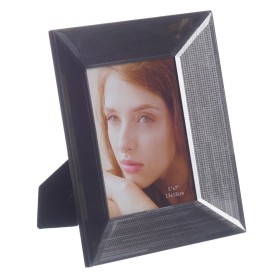 Cadre photo Verre Noir Bleu Bois MDF (3 x 22 x 17 cm) (6 Unités) | Tienda24 - Global Online Shop Tienda24.eu