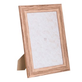 Cornice Portafoto Naturale Legno MDF 21 x 30 cm 28 x 1,5 x 36,5 cm di BigBuy Home, Cornici da parete e da tavolo - Rif: S8806...