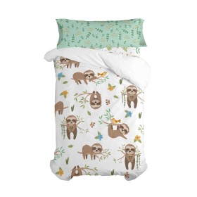 Duvet cover set HappyFriday Le Petit Prince Son Avion Multicolour Single 2 Pieces | Tienda24 Tienda24.eu