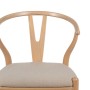 Chaise de Salle à Manger Beige Naturel 53 x 55 x 80 cm | Tienda24 - Global Online Shop Tienda24.eu