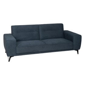 Sofa 172 x 89 x 91 cm Champagne Synthetic Fabric Wood Velvet | Tienda24 - Global Online Shop Tienda24.eu