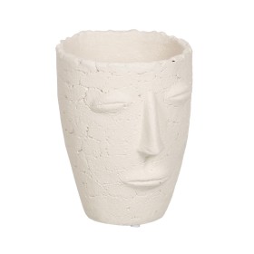 Vaso Crema Ceramica 15 x 15 x 19 cm di BigBuy Garden, Cachepot - Rif: S8806246, Prezzo: 20,70 €, Sconto: %