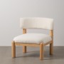 Fauteuil Blanc Naturel Polyuréthane Bois d'hévéa 62 x 62 x 71 cm | Tienda24 - Global Online Shop Tienda24.eu