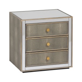 Nightstand Alexandra House Living White 30 x 63 x 30 cm | Tienda24 - Global Online Shop Tienda24.eu