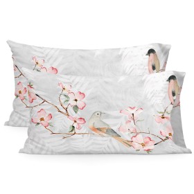 Pillowcase HappyFriday Blanc Structure Multicolour 80 x 80 cm | Tienda24 Tienda24.eu