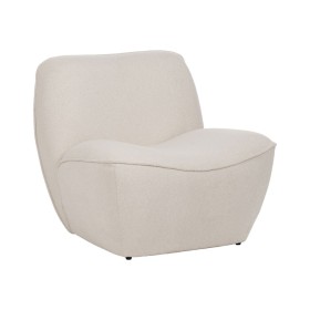 Fauteuil Blanc Bois MDF Foam 100 % polyester 71 x 81 x 66 cm de BigBuy Home, Chaises - Réf : S8806399, Prix : 370,38 €, Remis...