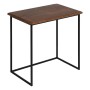 Mesa de apoio LAGOM Preto Natural Ferro Madeira da borracha 60 x 40 x 60 cm 50 x 35 x 53 cm 2 Peças (2 Unidades) | Tienda24 - Global Online Shop Tienda24.eu