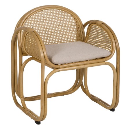 Armchair Natural Rattan 63,5 x 58 x 77 cm | Tienda24 - Global Online Shop Tienda24.eu