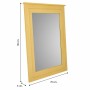 Specchio da parete Alexandra House Living Giallo Vetro Legno di abete 3 x 90 x 70 cm di Alexandra House Living, Specchi da pa...