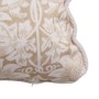 Coussin Flowers Beige Fleurs 60 x 10 x 30 cm | Tienda24 - Global Online Shop Tienda24.eu