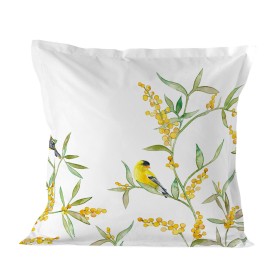 Cushion cover Alexandra House Living Porto Mustard 50 x 70 cm | Tienda24 Tienda24.eu