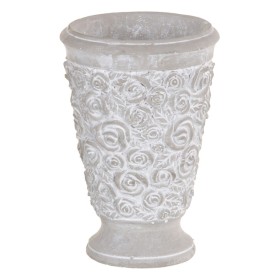 Blumentopf Grau Zement 17,5 x 17,5 x 16,5 cm | Tienda24 - Global Online Shop Tienda24.eu