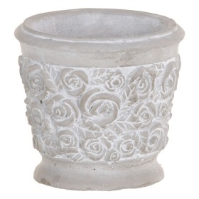 Cache-pot Gris Ciment 15 x 15 x 14 cm de BigBuy Garden, Cache-pots - Réf : S8806542, Prix : 6,55 €, Remise : %