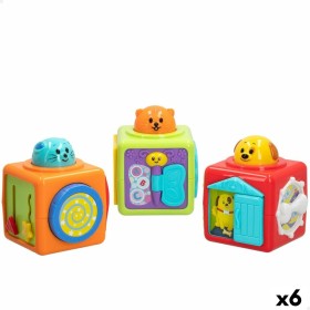 Skill Game for Babies Winfun 3 Pieces 8 x 24,5 x 8 cm (6 Units) by Winfun, Sorting, Stacking & Plugging Toys - Ref: S8900025,...